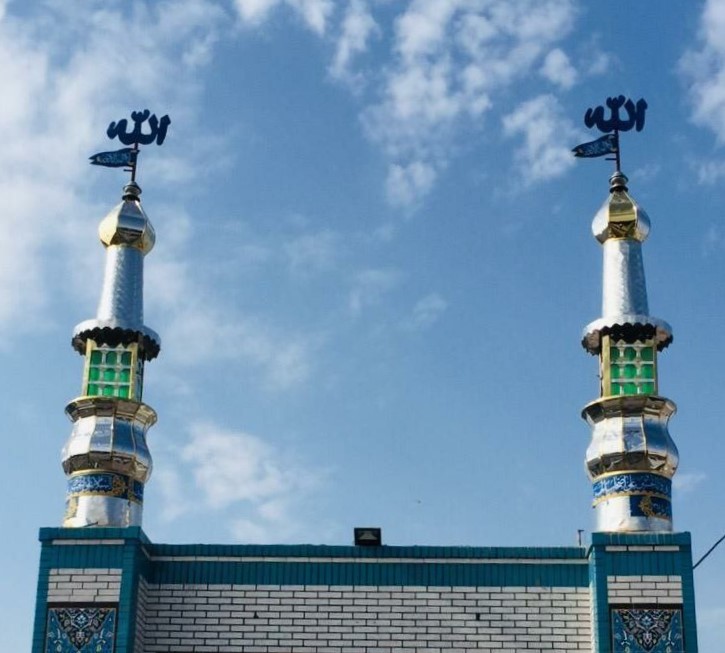 گلدسته استیل براق - ارتفاع ۴ متر